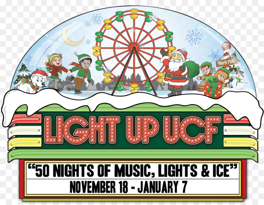 CFE Arena Light Up UCF Meine Central Florida Familien Universität Weihnachten - Besondere Anschaffungen für das Frühlingsfest fest