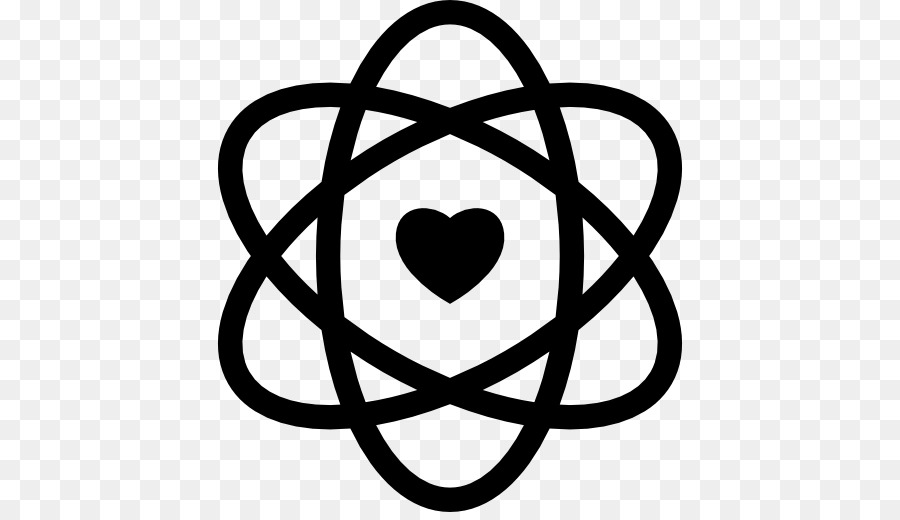 Icone Di Computer Science Simbolo Atom - scienza