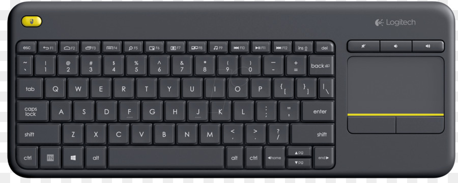 Tastiera Logitech K400 Plus Wireless keyboard - computer
