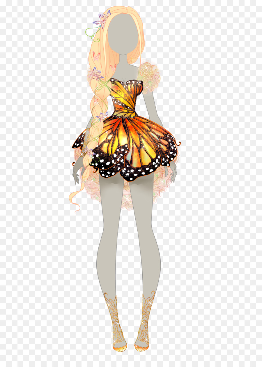 Kostüm Roxy Kleidung Butterflix Kleid - Kleid