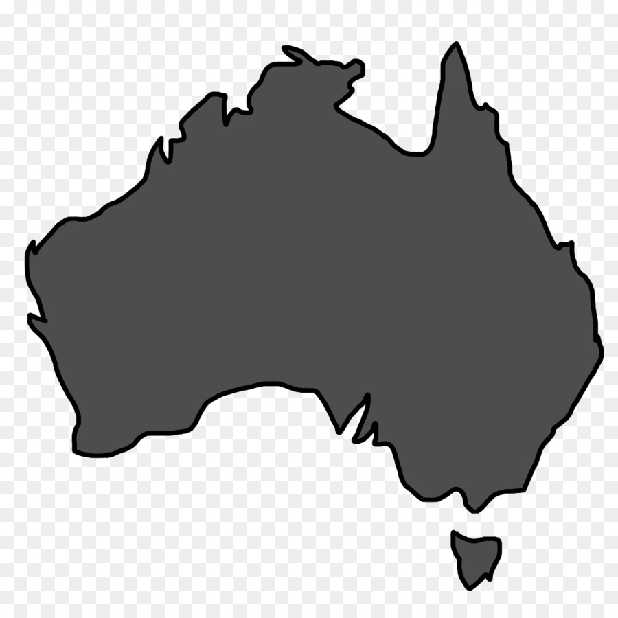 Karte von Australien - Australien