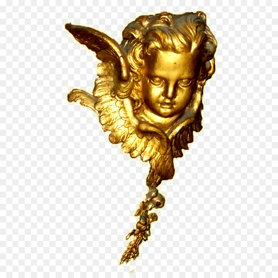 01504 Bronze-Mythology-Gold-Engel M - Gold