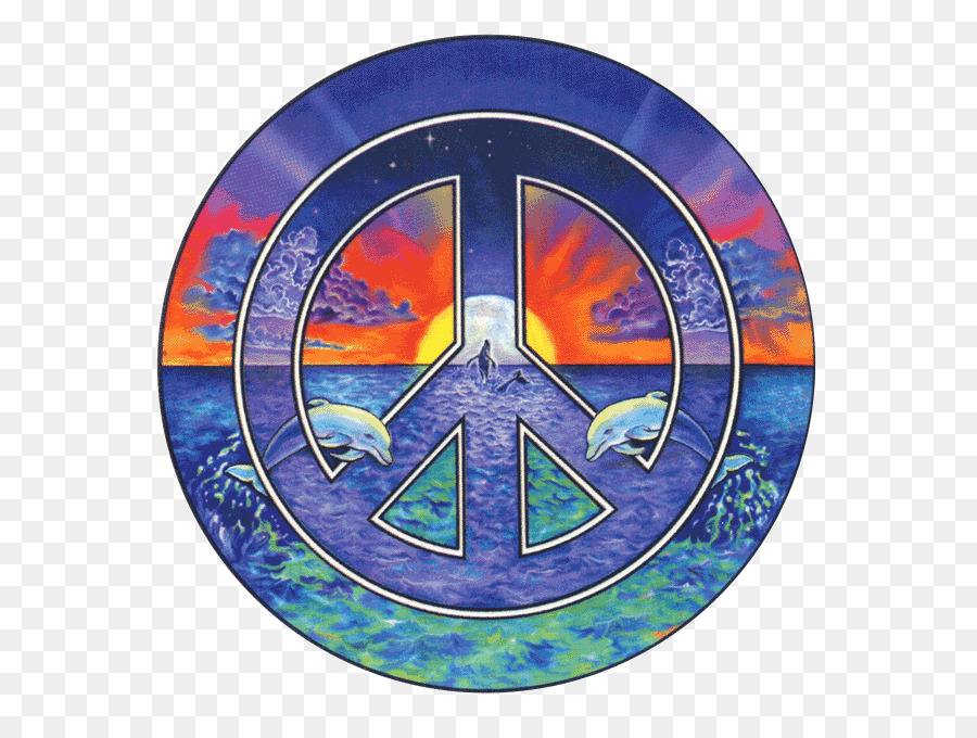 Pace simboli Segno Adesivo - simbolo