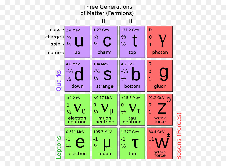 Teilchenphysik-Boson, Lepton-Quark-Elementarteilchen - andere