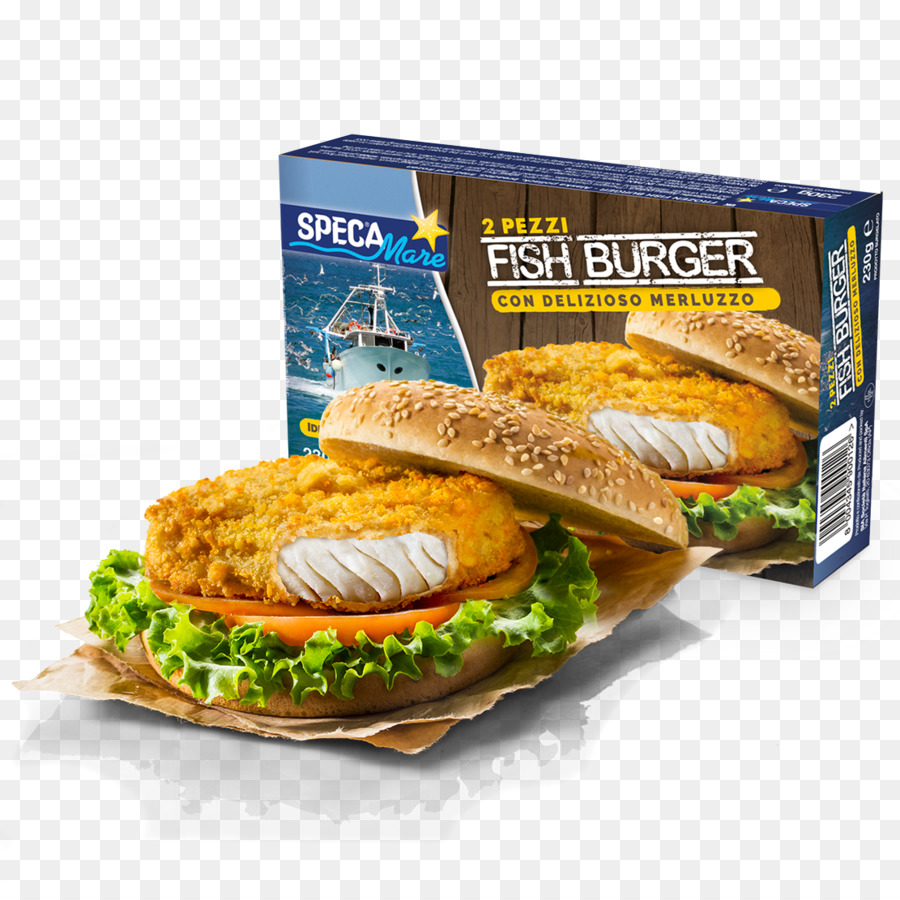 Frühstück-sandwich Veggie-burger-Fast-food-Vegetarische Küche - Fisch burger