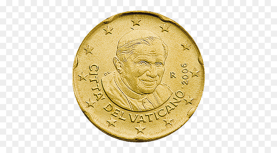 Città del vaticano, Vaticano, euro monete da 20 centesimi di euro, moneta, moneta da 2 euro - Moneta