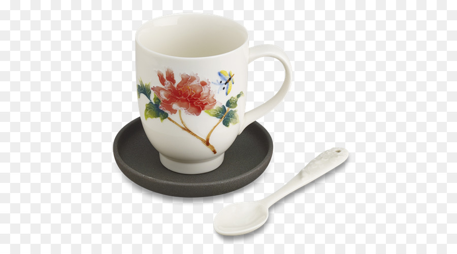 Kaffee Tasse Tee Untertasse Porzellan Becher - Tee