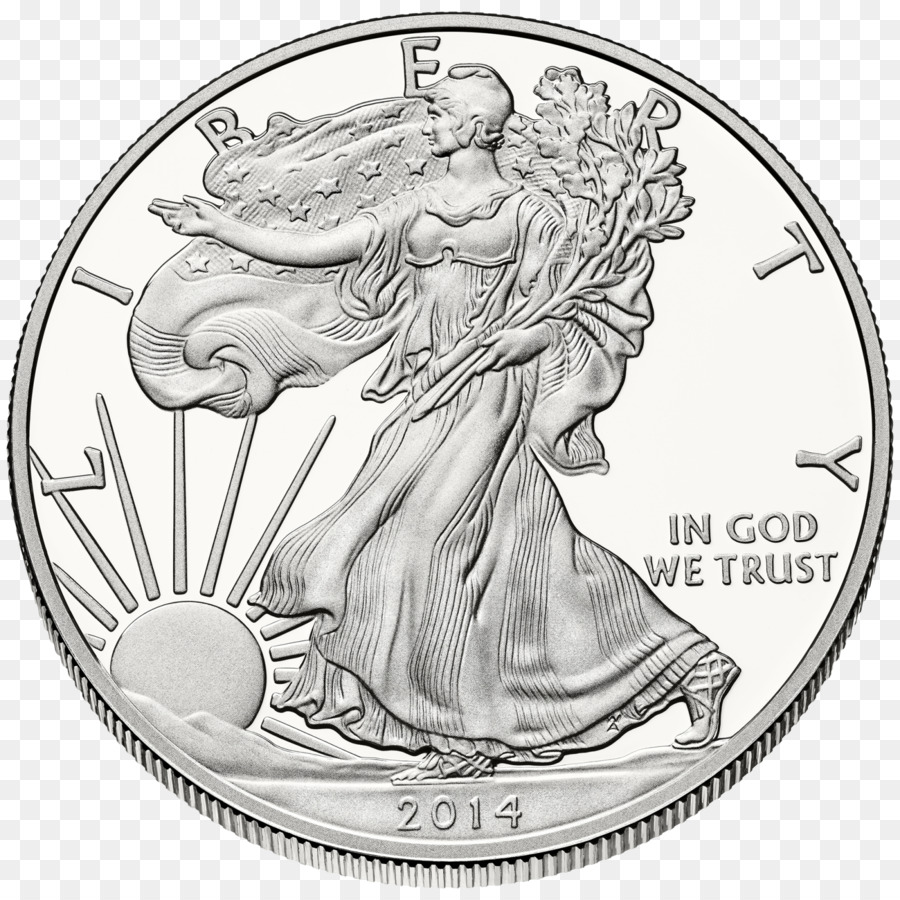 American Eagle Bạc vàng Thỏi tiền xu Hoa Kỳ Bạc hà - chim ưng
