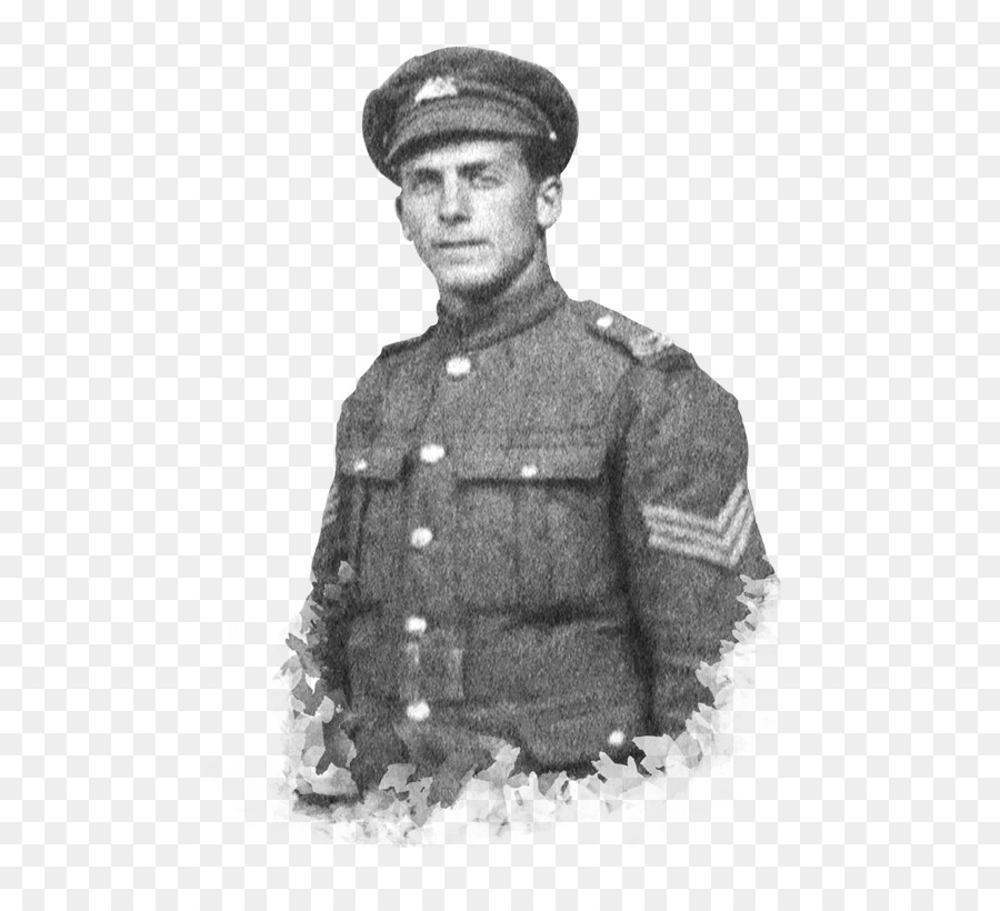 Schwarz und weiß-Militär-Soldat Ersten Weltkrieg - Militär