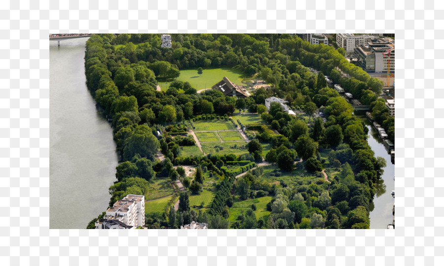 Park der insel Saint Germain, ile Saint Germain Boulogne Billancourt, Saint Cloud, Boulevard Saint Germain - Park