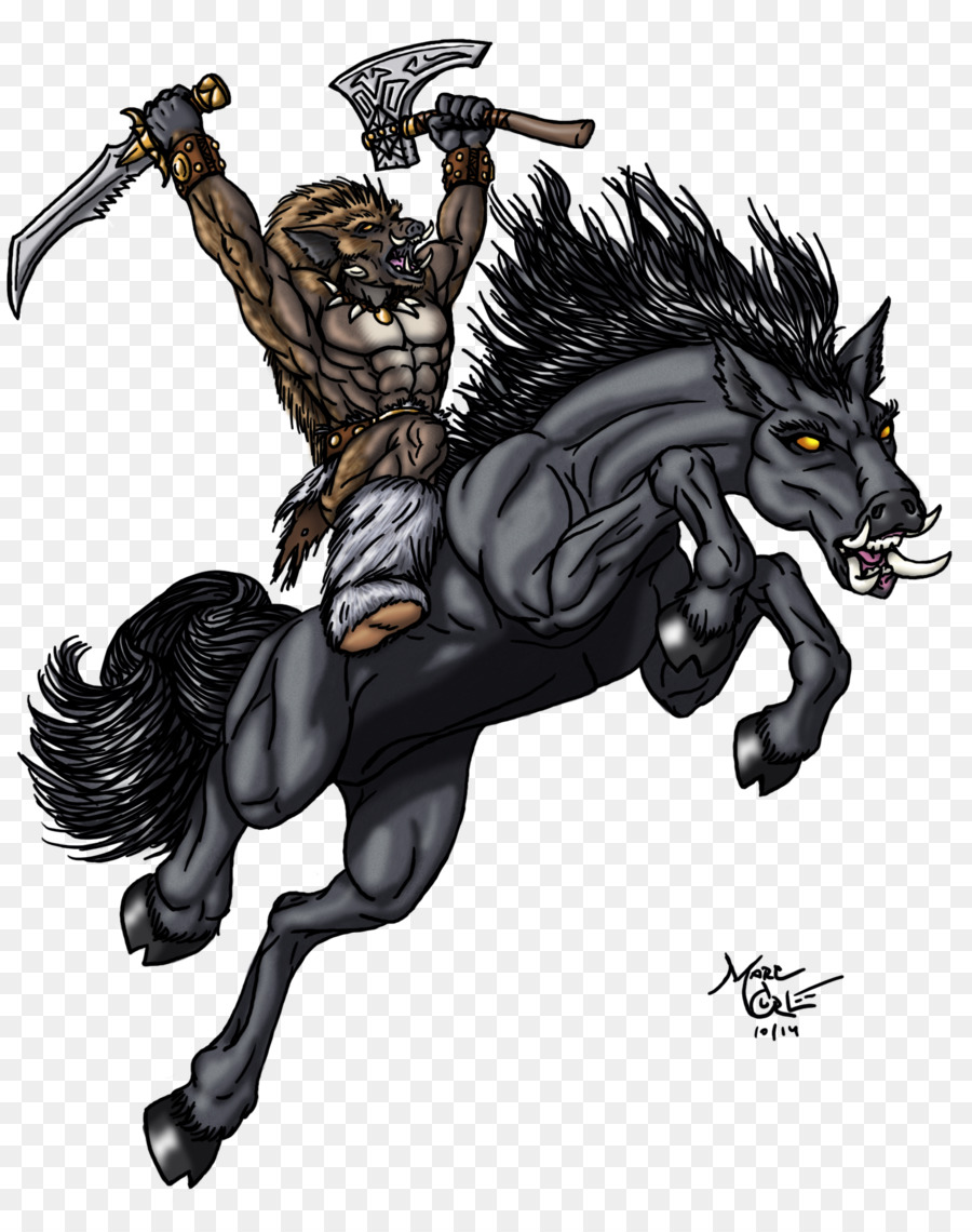Mustang Mähne Dämon Mythologie - Mustang