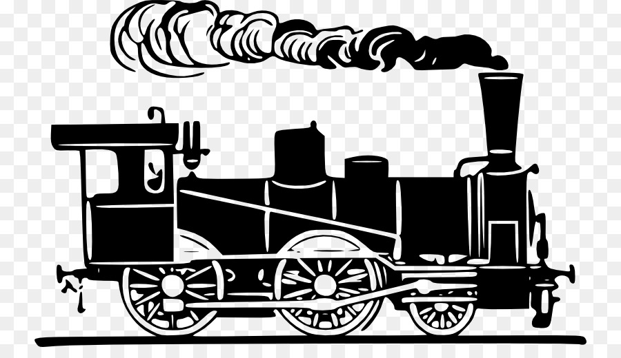 Der Bahn transport Dampf Lok Clip art - Zug