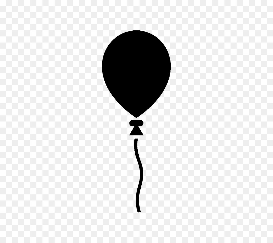 Balloon Black And White