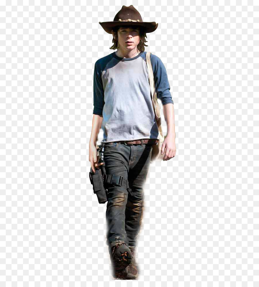 Carl Grimes Chandler Riggs The Walking Dead Rick Grimes Shane Walsh - Il papà che cammina
