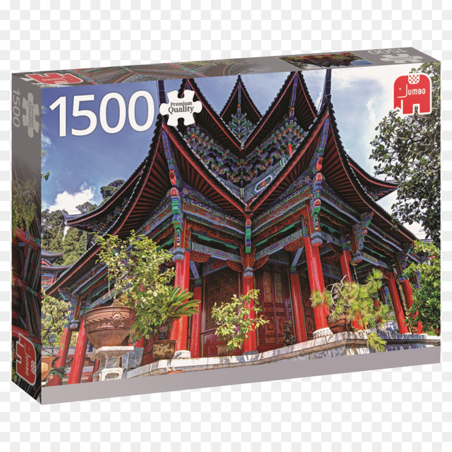 Puzzle Chinese temple architecture in China - Tempel