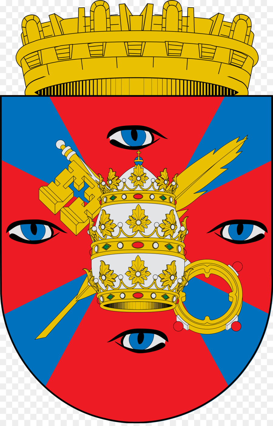 San Fabian Frei in San Pedro de la Paz Wappen der Region Bío Logo - Valentinstag