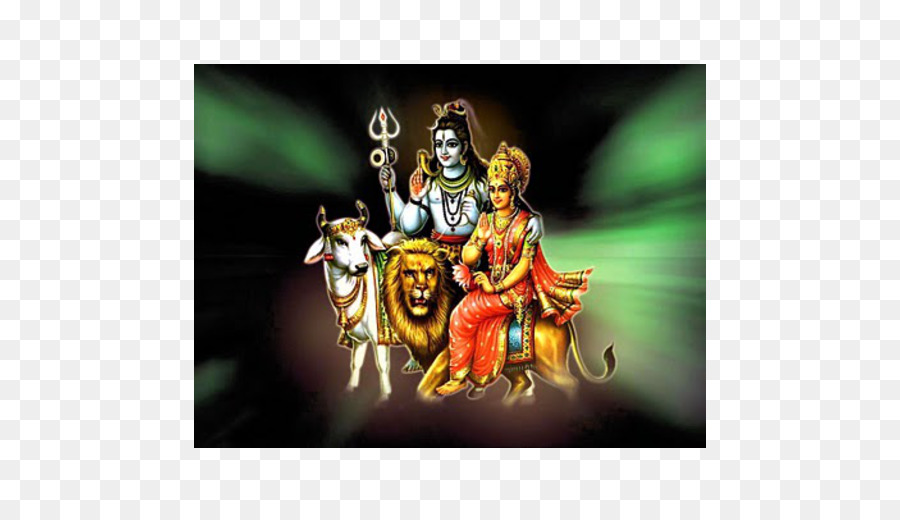 Parvati Mahadeva Ganesha Hanuman Surya - Ganesha