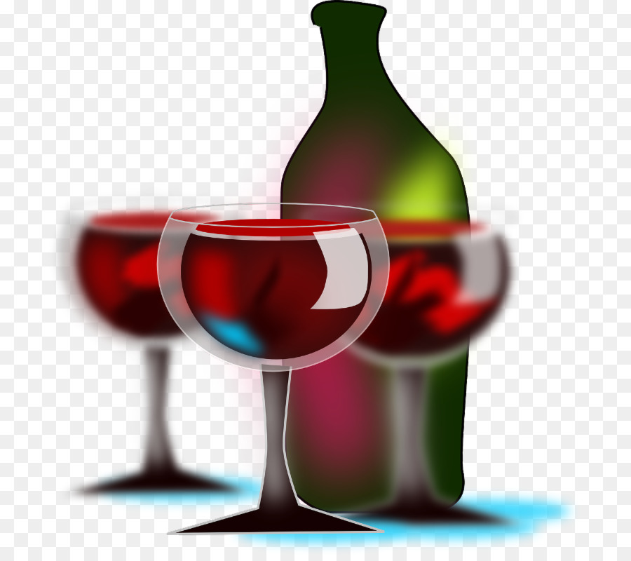 Vino rosso bicchiere di Vino Beaujolais - vino