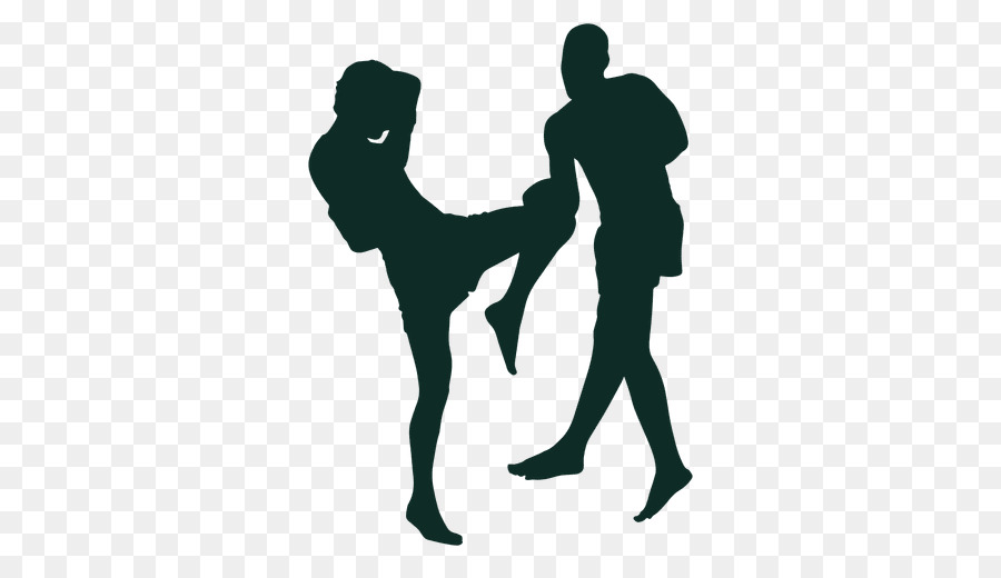 Kickbox-Muay-Thai-Knie-clipart - Boxen
