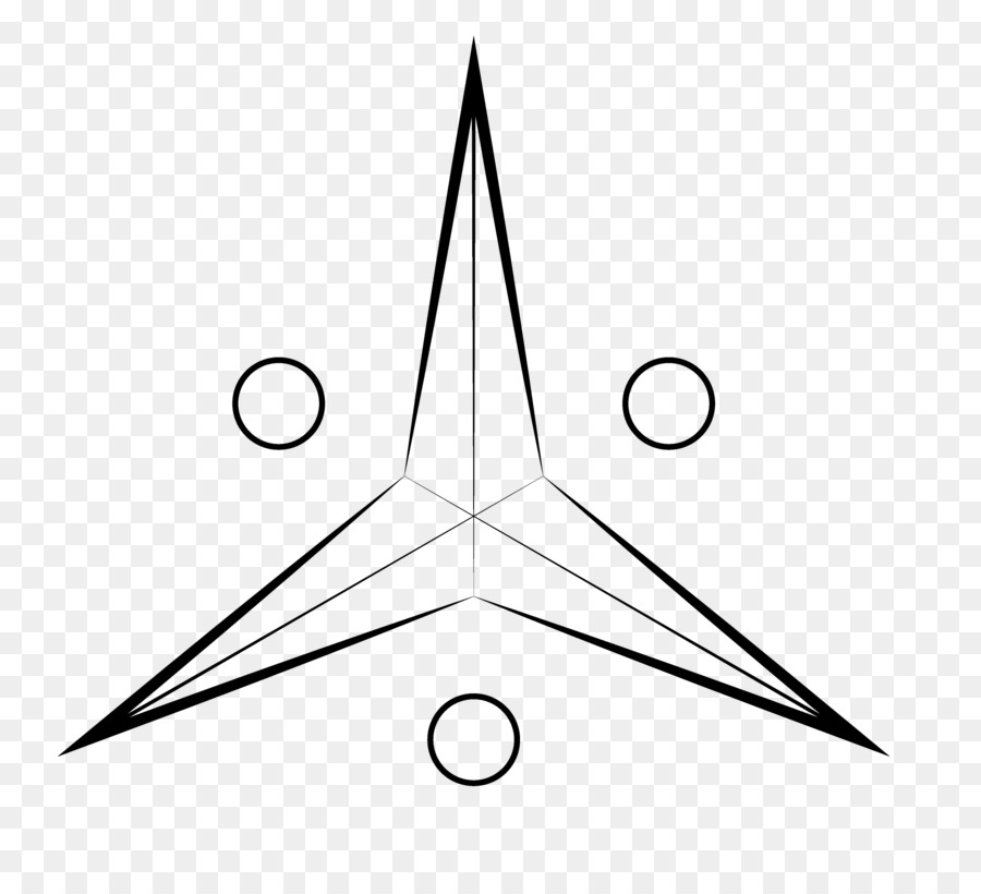 Triangolo Il Punto Di Simmetria Modello - triangolo