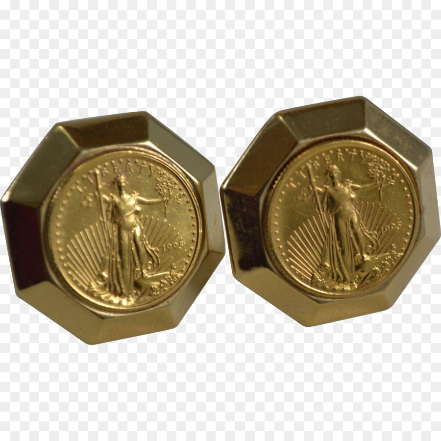 Orecchino Moneta American Gold Eagle, American Gold Eagle - Moneta