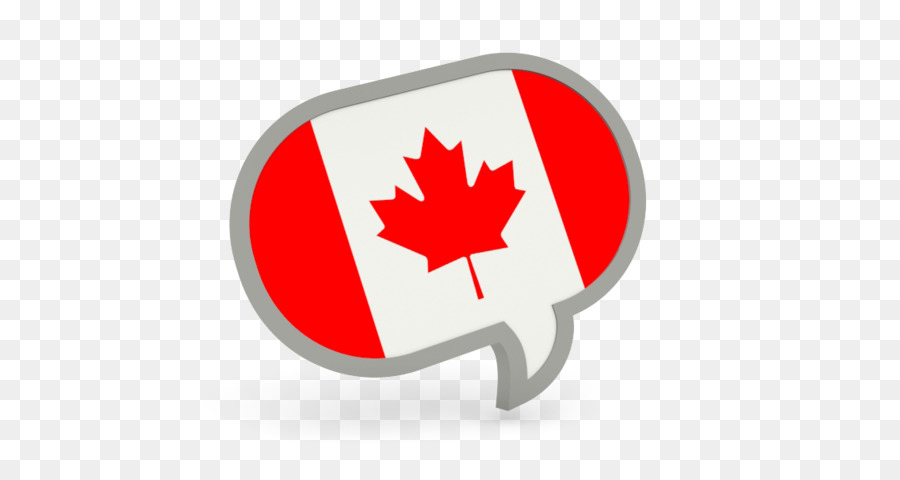 Flagge von Kanada Regionale Akzente der englischen Aussprache - Kanada