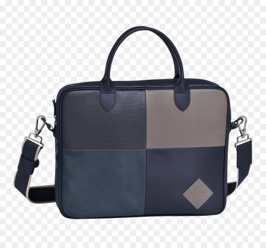 Valigetta Longchamp Bag in Pelle blu Navy - borsa