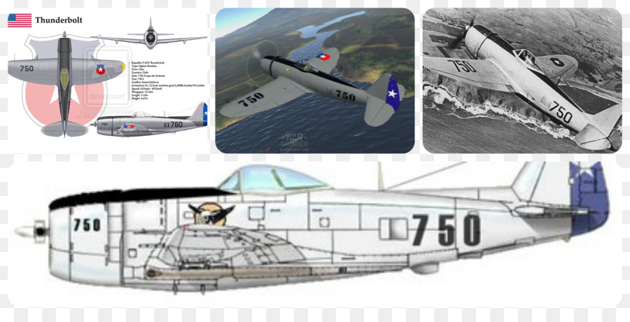 Jagdflugzeug Vought F4U Corsair Flugzeug Eindecker - Flugzeug