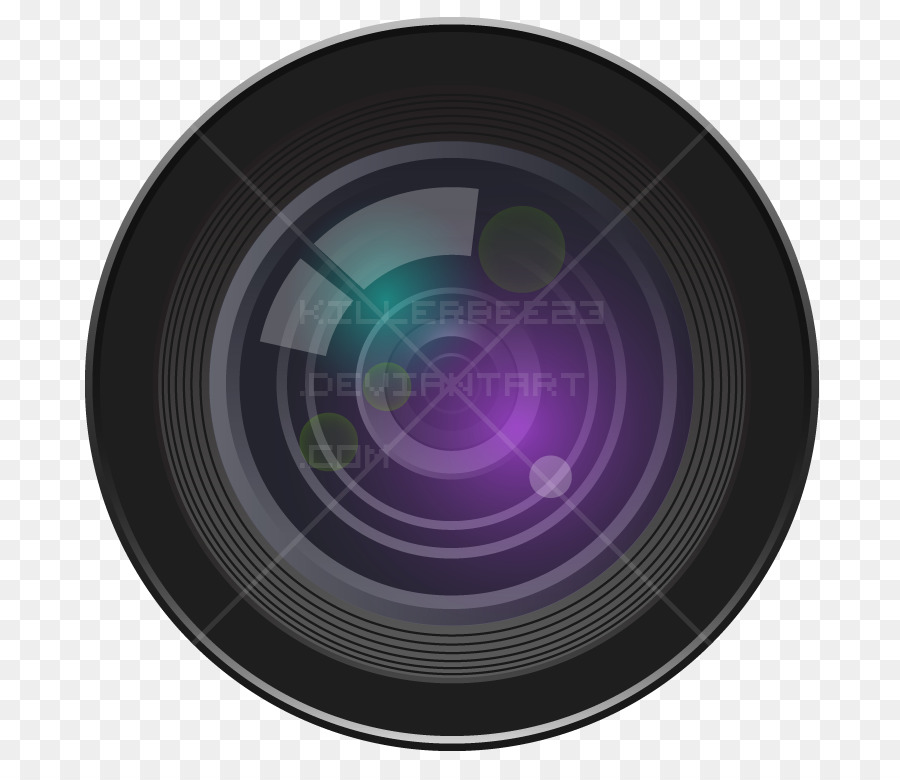 Obiettivo della fotocamera Lens flare - sfocatura con lente