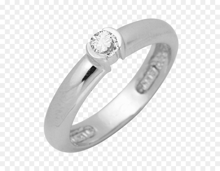 Ohrring Silber Gold Verlobungsring - Ring