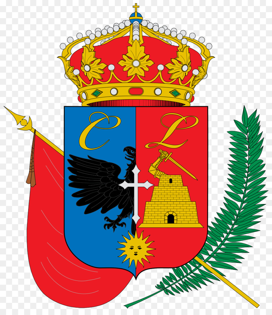 Cajamarca und La Almunia de Doña Godina Escutcheon Safané Wappen von El Puerto de Santa María - Zweig