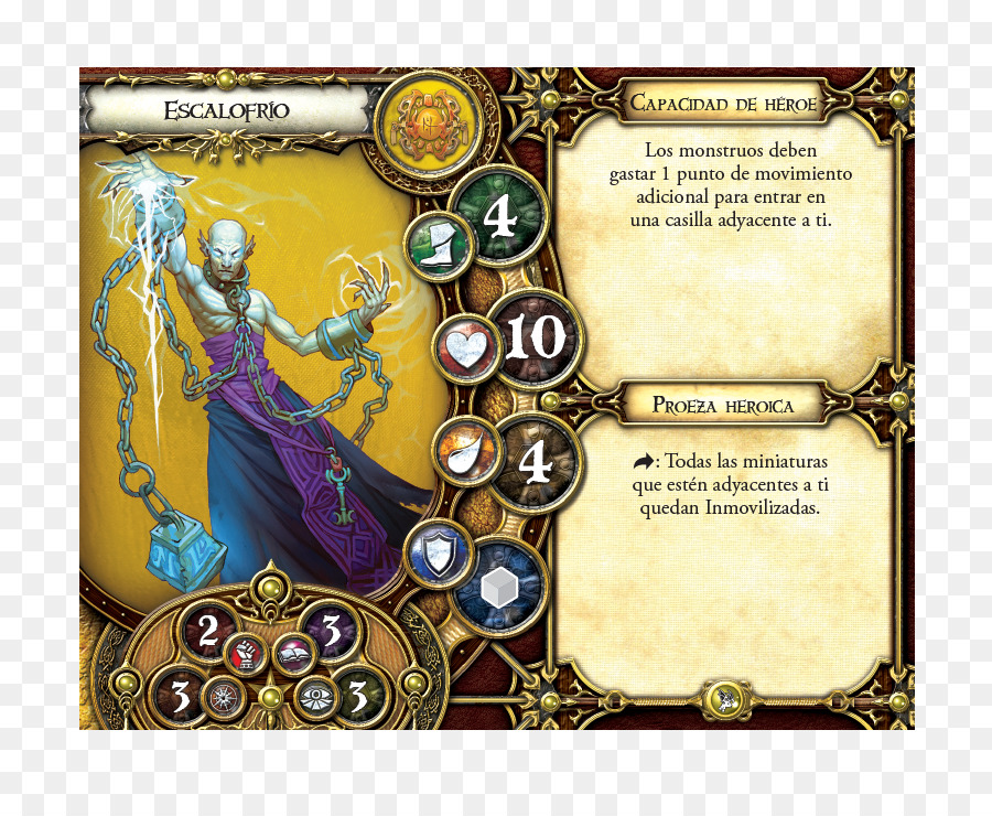 Descent: Journeys in the Dark Dungeonquest Eroe Fantasy Flight Games - eroe