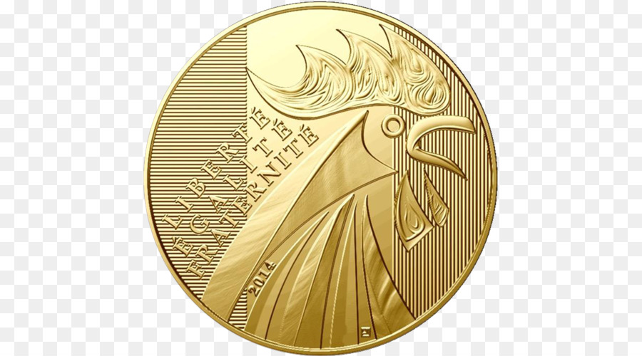 Gold coin, Gold coin Euro-Währung Paris - Münze