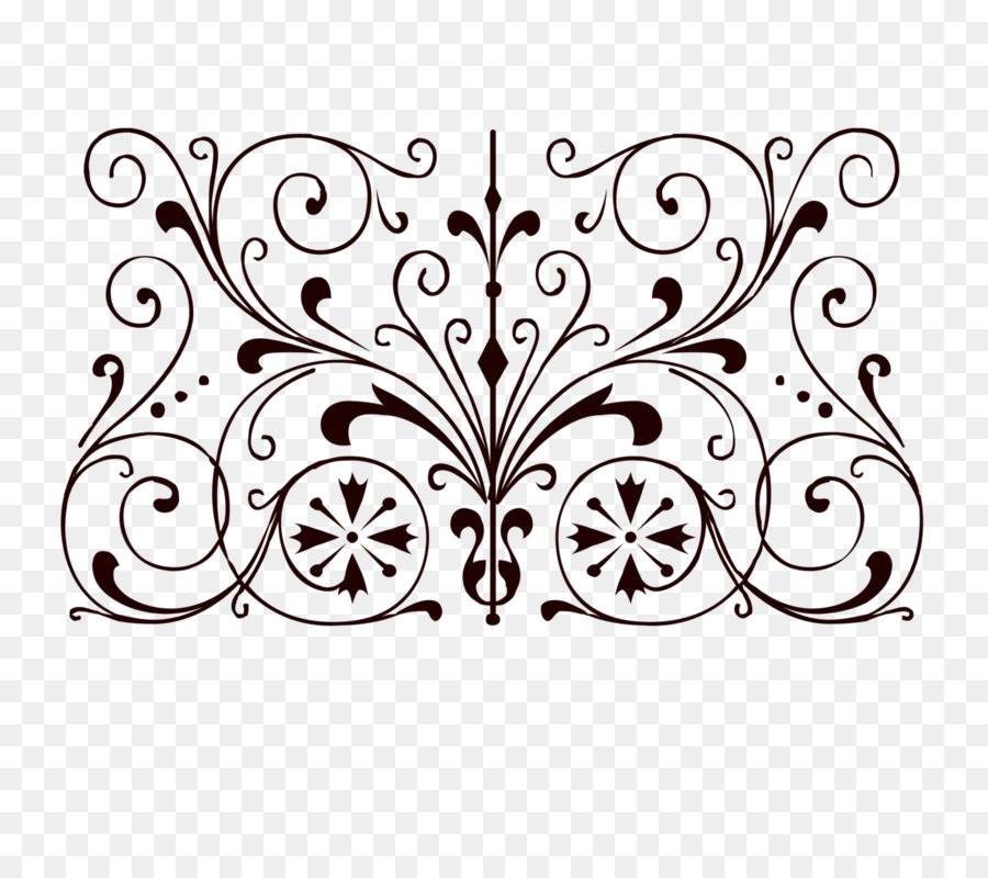 Ornamento in stile Art Nouveau Clip art - altri
