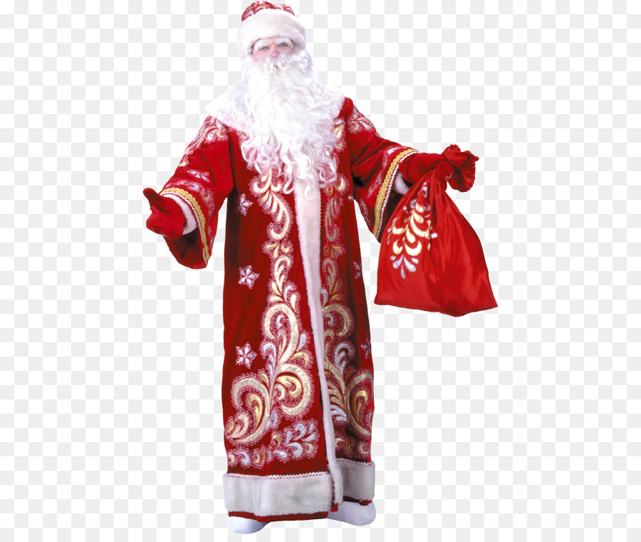 Ded Moroz Snegurochka Babbo Natale, nonno del Nuovo Anno - babbo natale