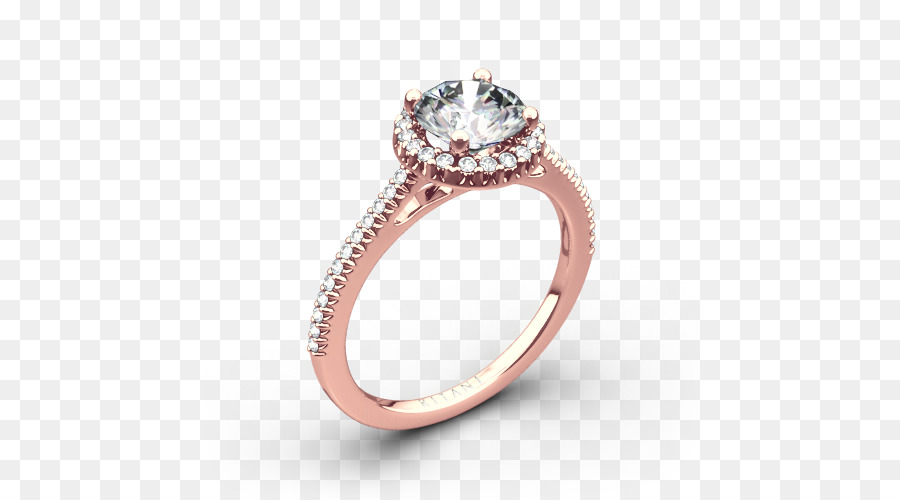 Anello di fidanzamento con Diamante anello di Nozze Solitario - anello