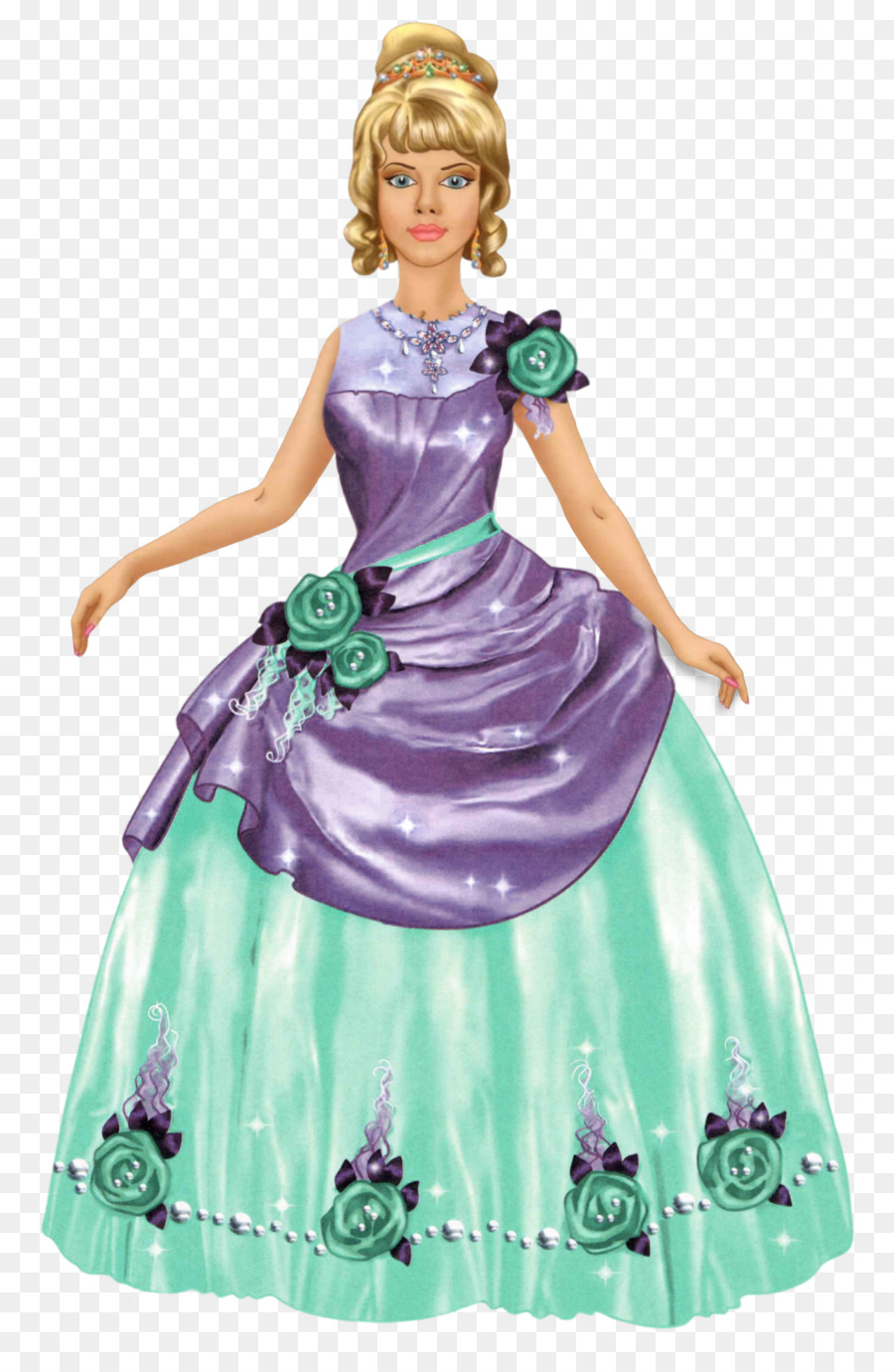 Il principe ECC Costume Barbie design Viola - altri