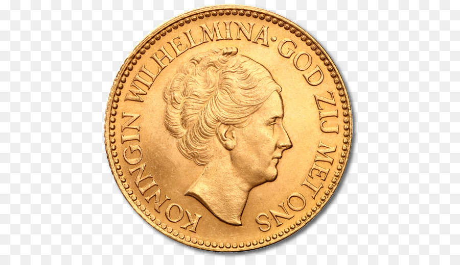 Goldmünze Gold Münze holländischen Gulden - Münze