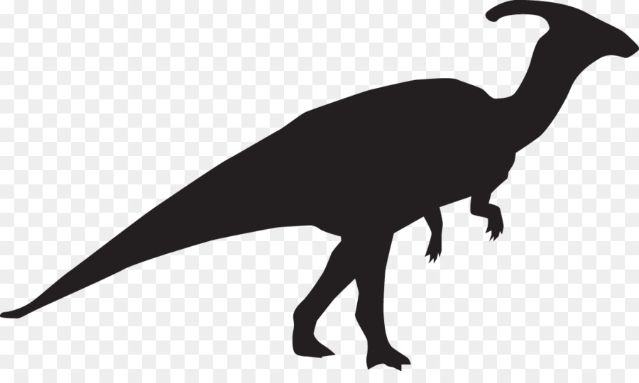 Parasaurolophus Dinosauro Tyrannosaurus Silhouette Clip art - altri