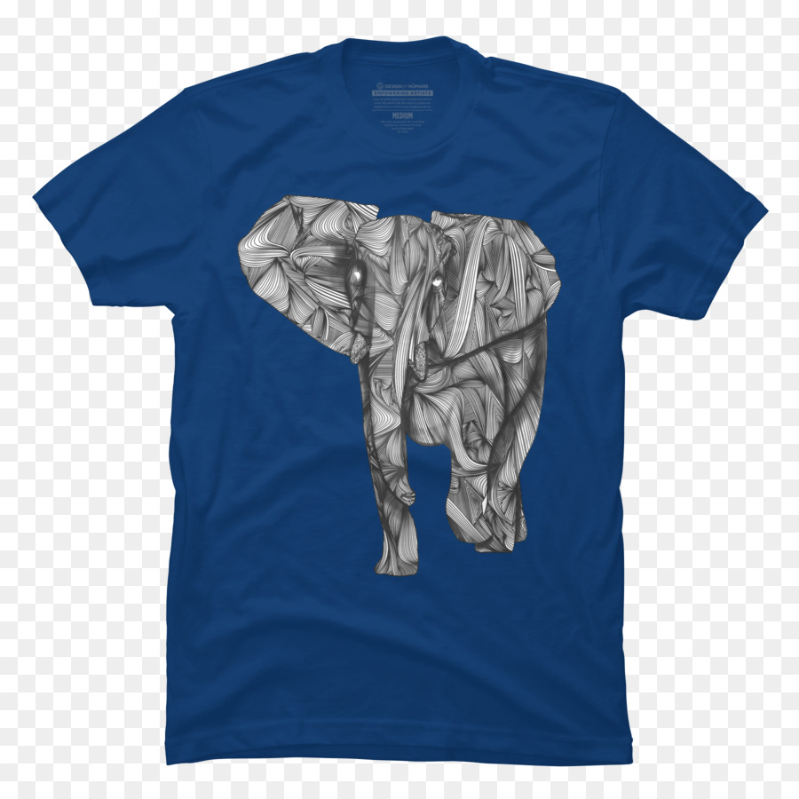 T-shirt elefante Africano Felpa con cappuccio Maglione - Maglietta