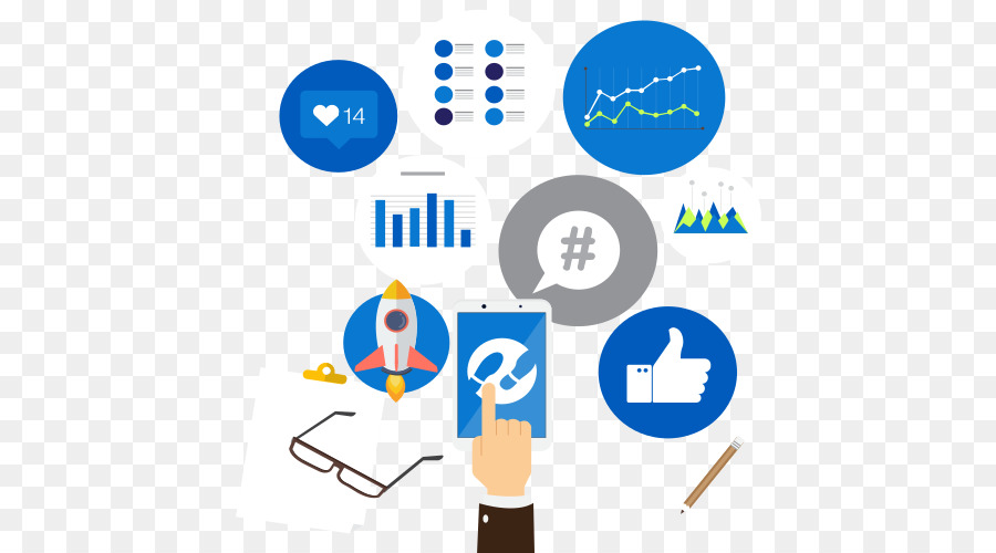 Social-media-marketing-Werbung Social-media-Optimierung - Social Media