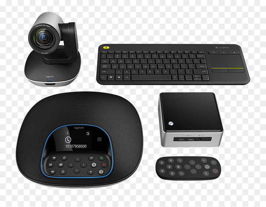 Intel Microfono Portatile Logitech webcam Conferenccam GRUPPO - Intel