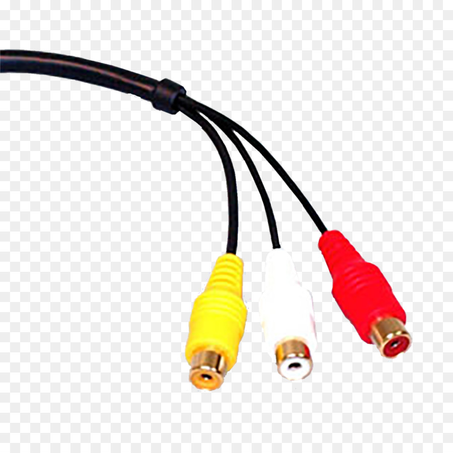 Koaxialkabel, Elektrische Stecker-Cinch-Stecker Telefon-Stecker-Adapter - Blitz