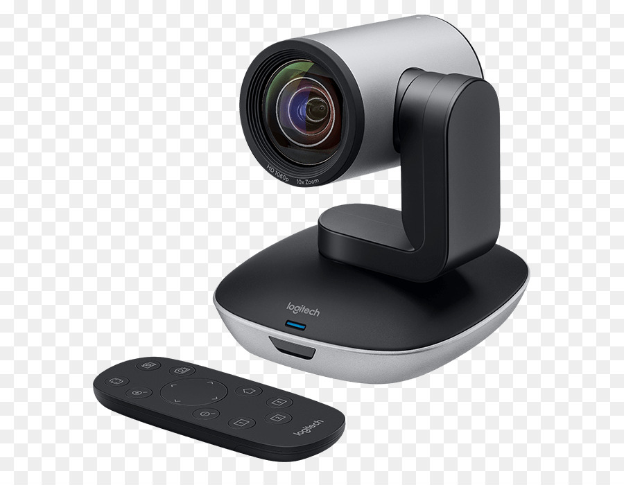 Pan–tilt–zoom Kamera PTZ Logitech Pro 960 001021 Full HD webcam, 1920 x 1080 pix Logitech PTZ Pro Kamera Stativ - Webcam
