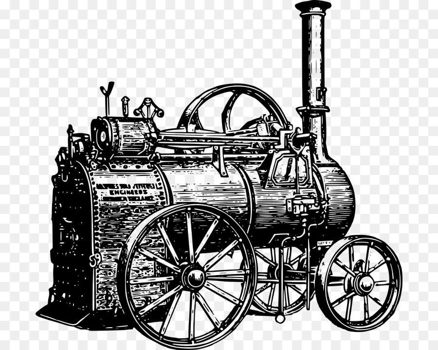 Zug der Industriellen Revolution Dampfmaschine Dampflokomotive Clip-art - Zug