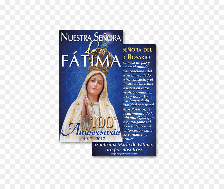 Our Lady oder Nimmt prayers Holy card - unsere Dame von fatima