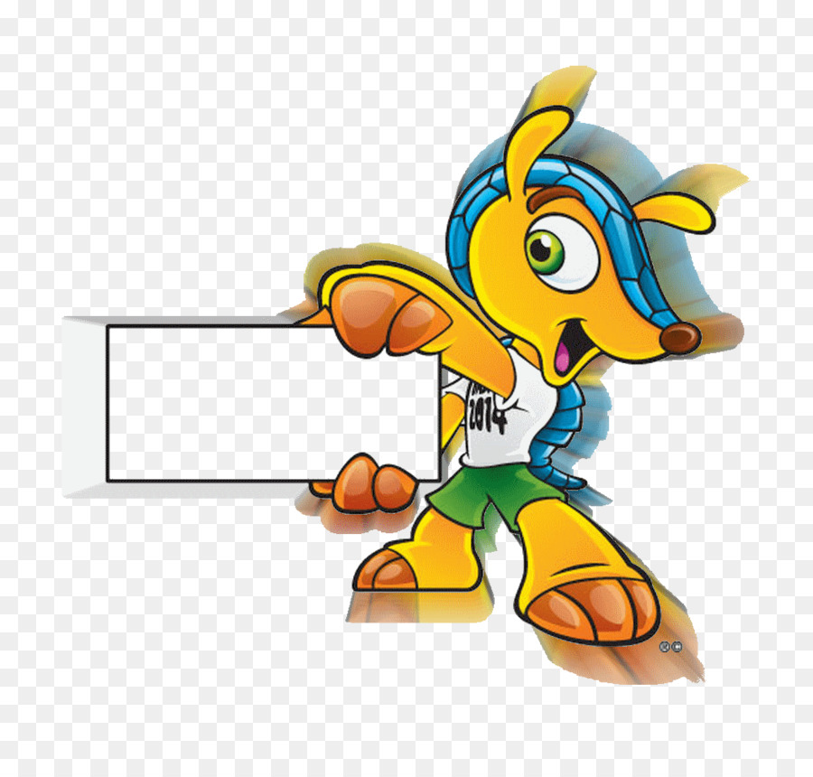2014 FIFA World Cup Brasile Fuleco Corso Mascotte - tazza della mascotte
