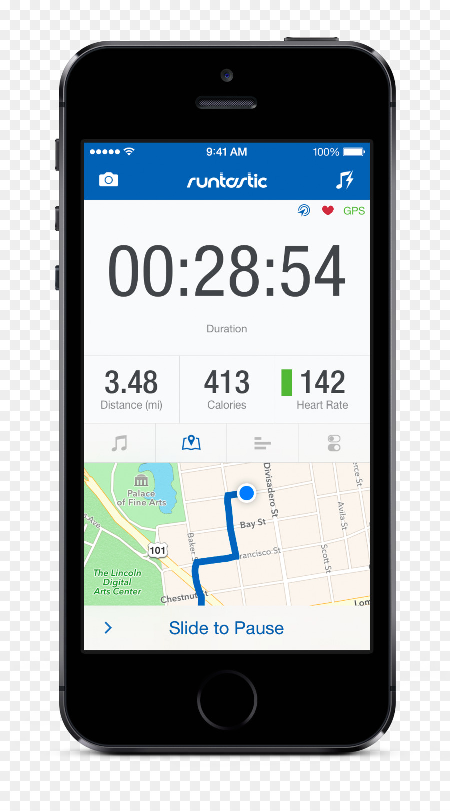 Runtastic app Activity tracker Android - androide