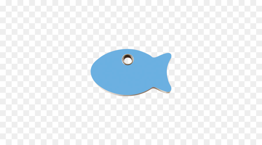 Dingo Fisch Kunststoff ROT von SFR hellblau - Fisch
