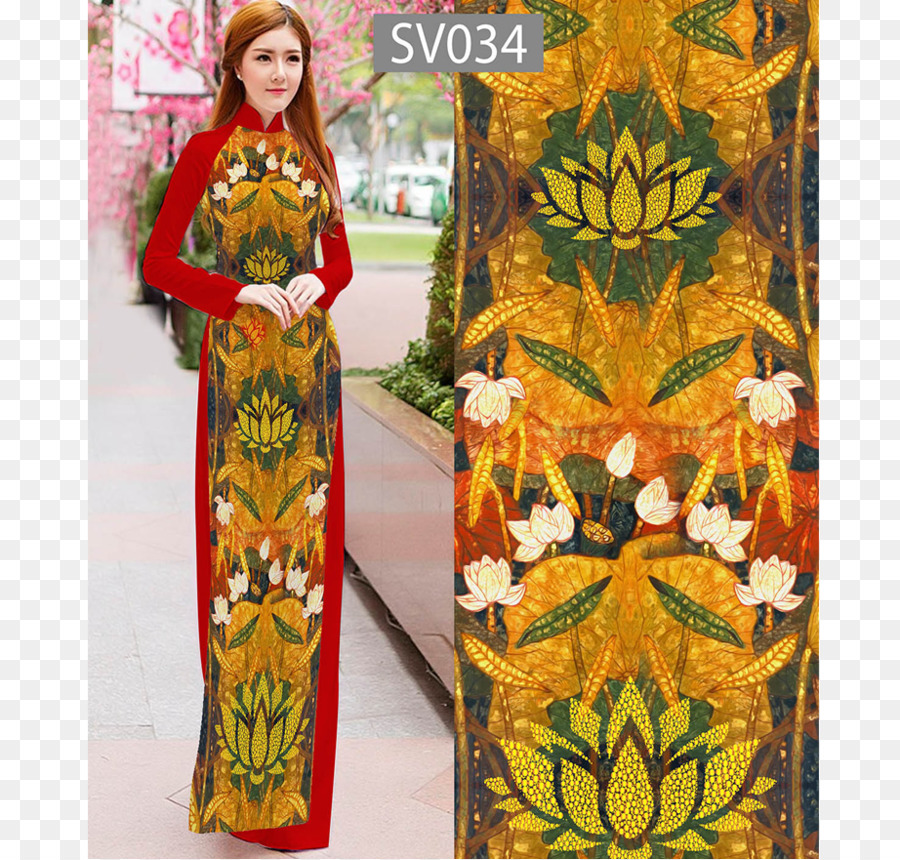 Áo dài Textile Material Sản phẩm Kimono - áo dài